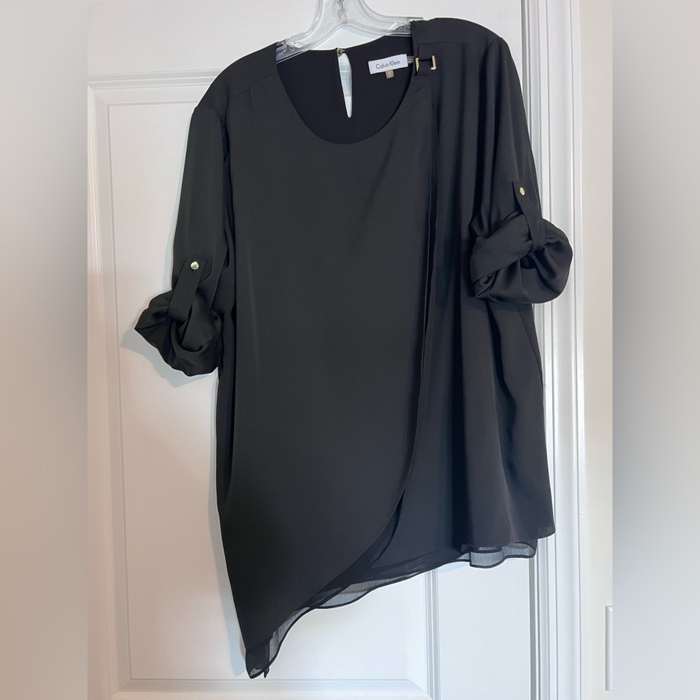 Black Calvin Klein blouse